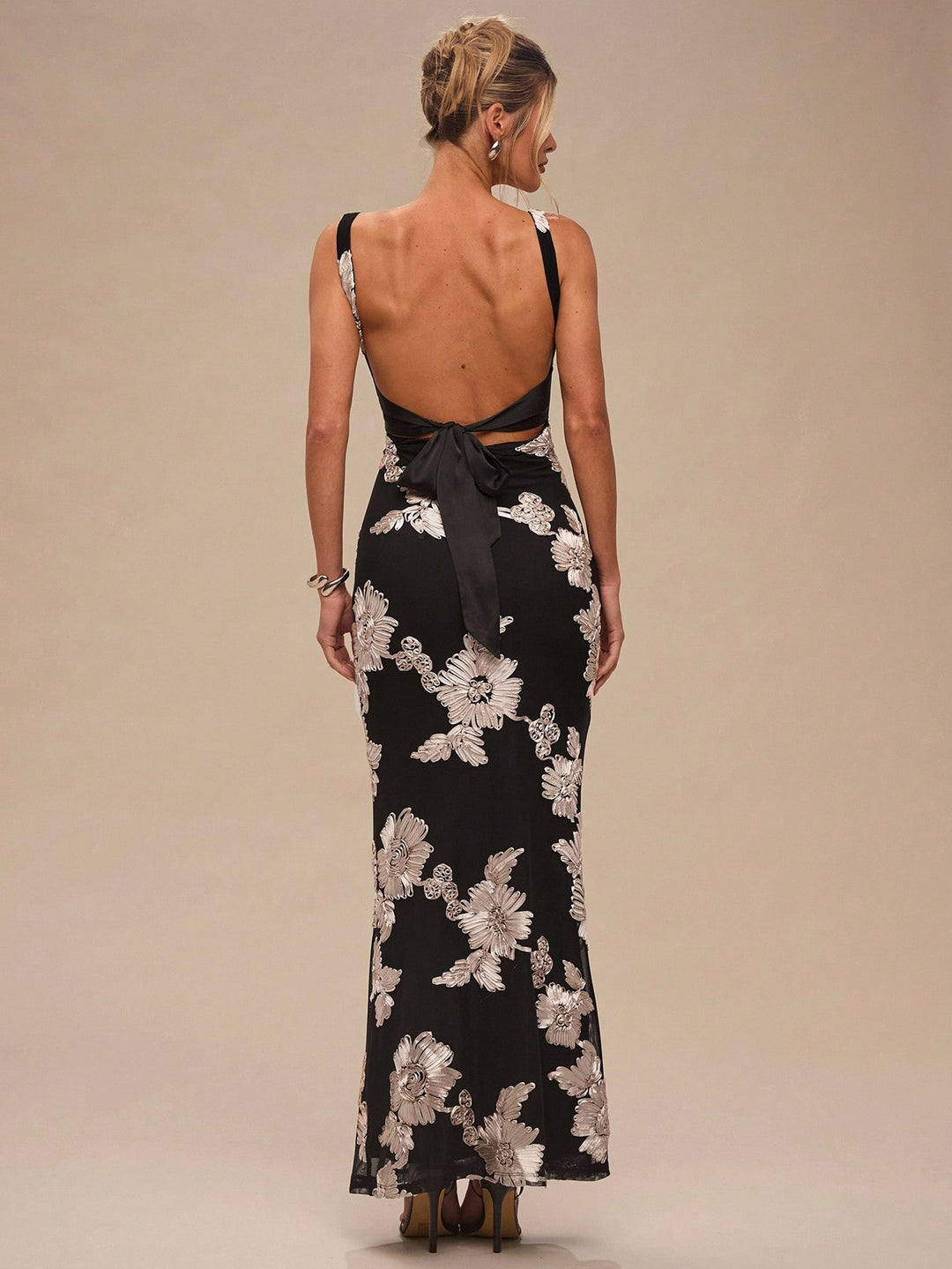 Rochie maxi SHEIN, negru