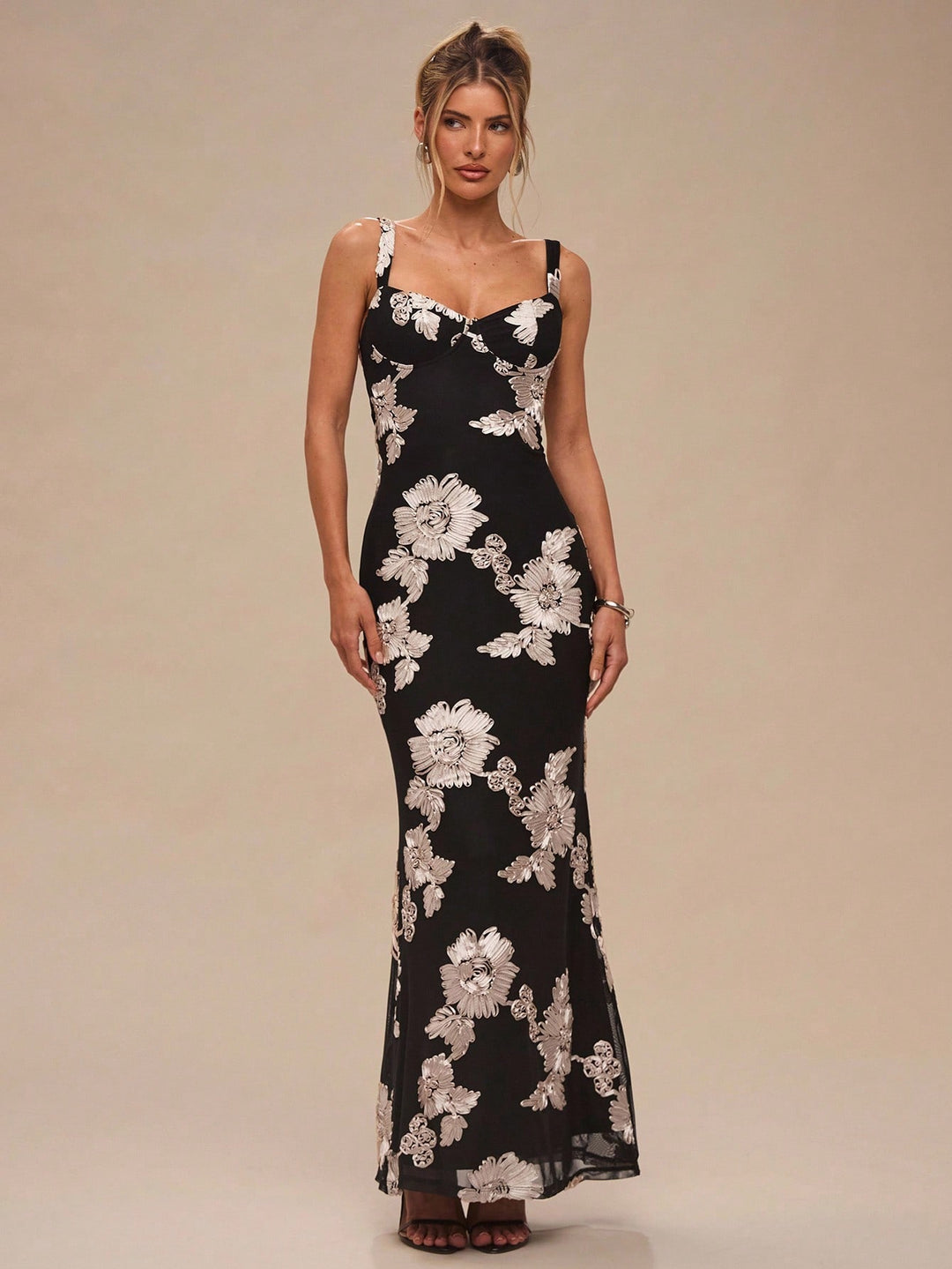 Rochie maxi SHEIN, negru