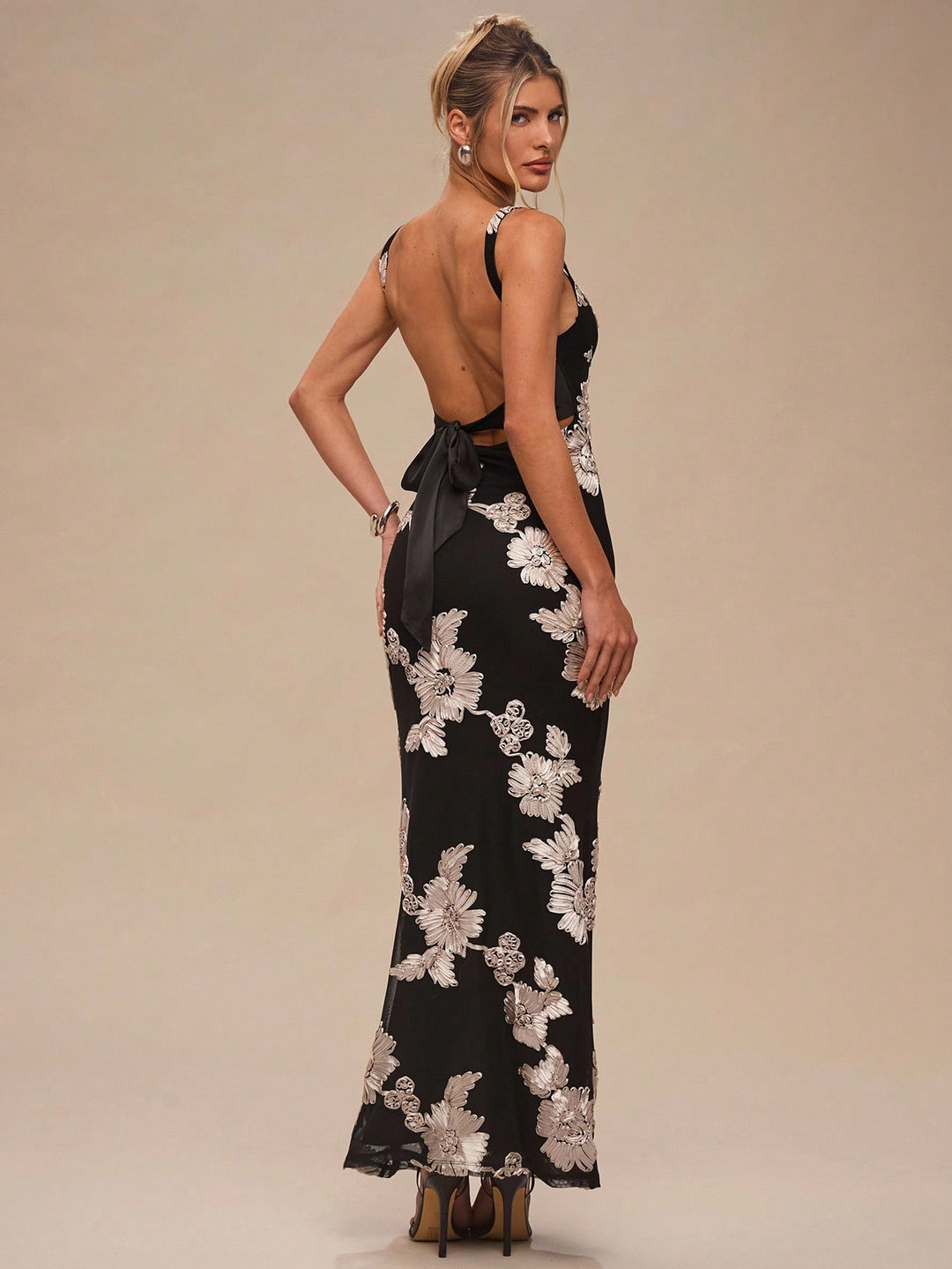 Rochie maxi SHEIN, negru