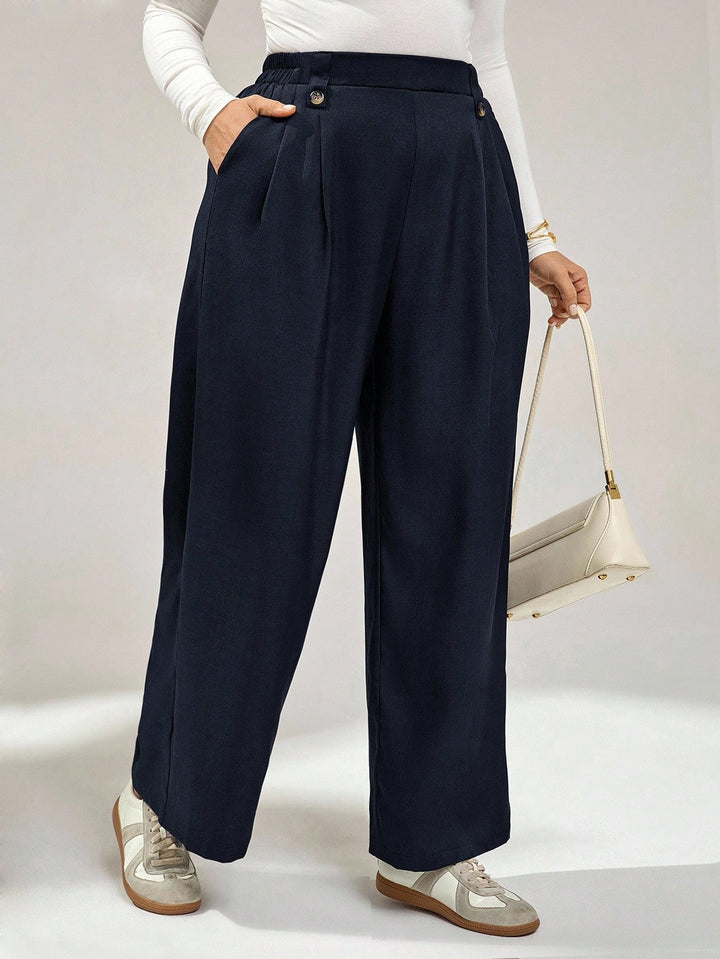 Pantaloni SHEIN, negru
