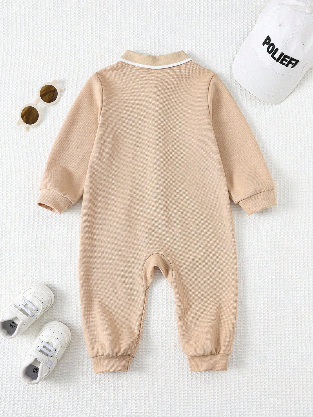 SHEIN kantáros nadrág, khaki