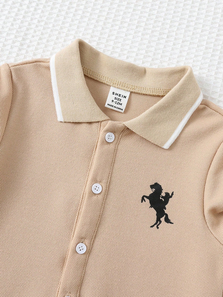 SHEIN kantáros nadrág, khaki