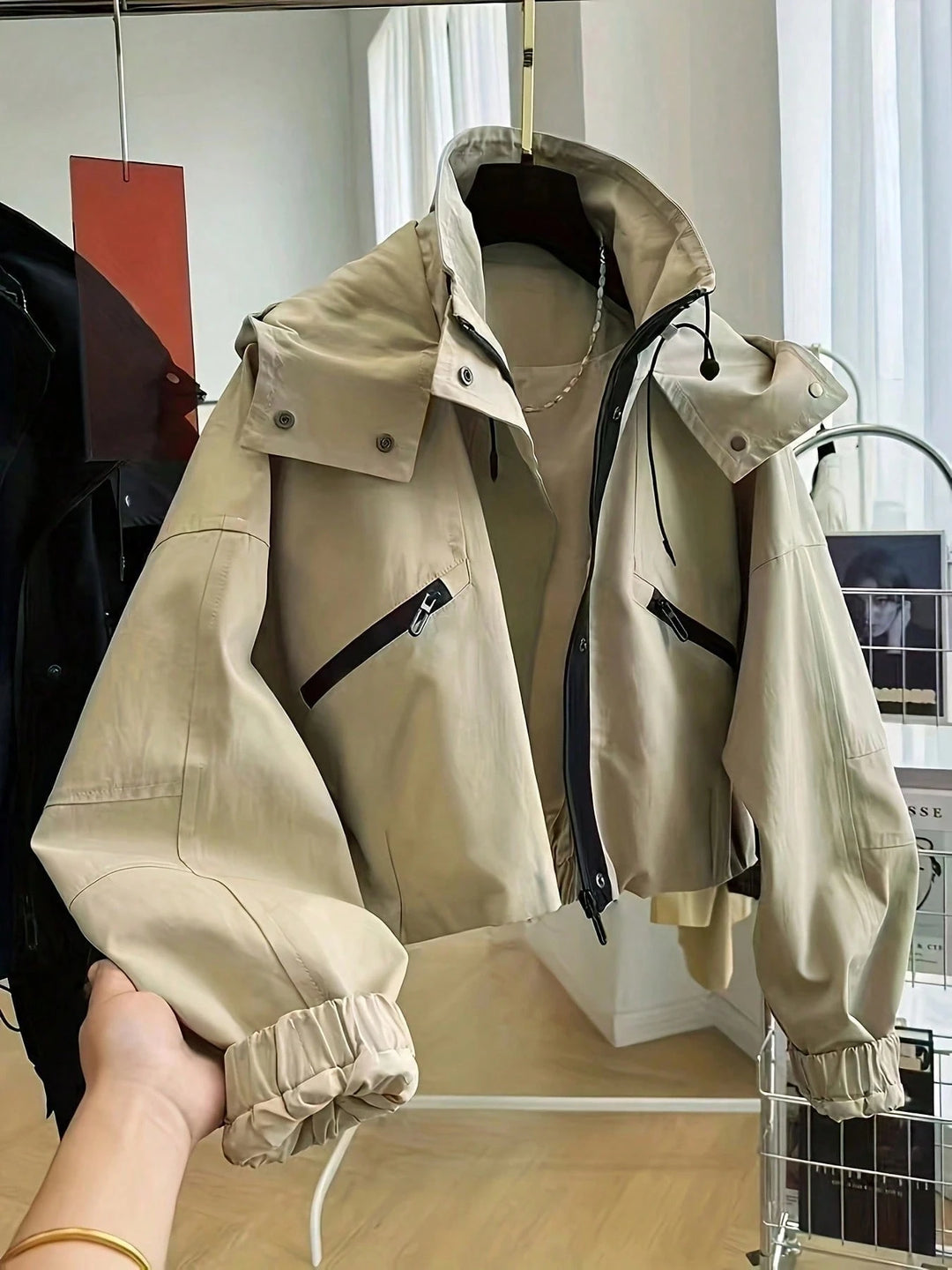Dzseki SHEIN, khaki