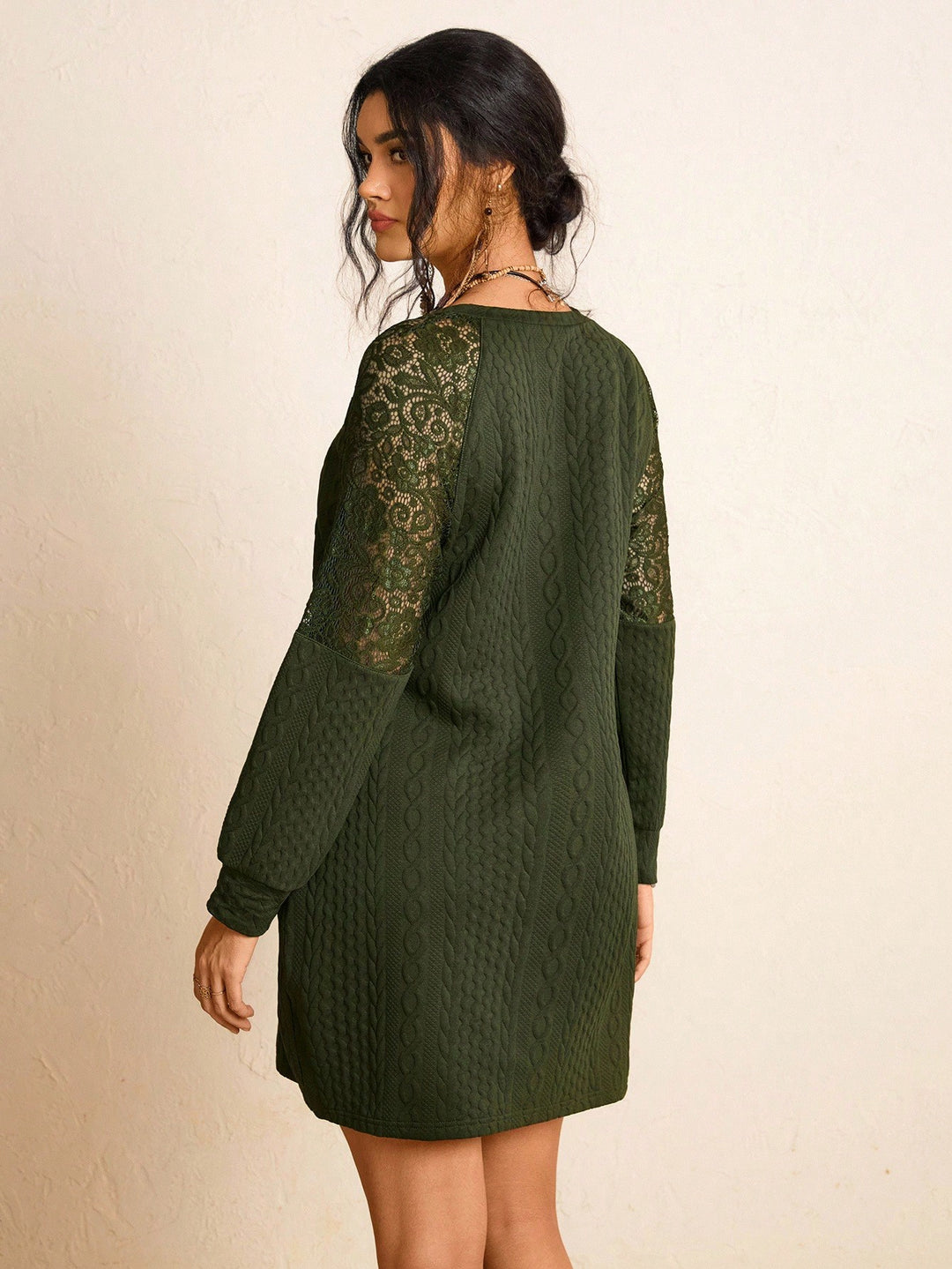 Rochie SHEIN, kaki