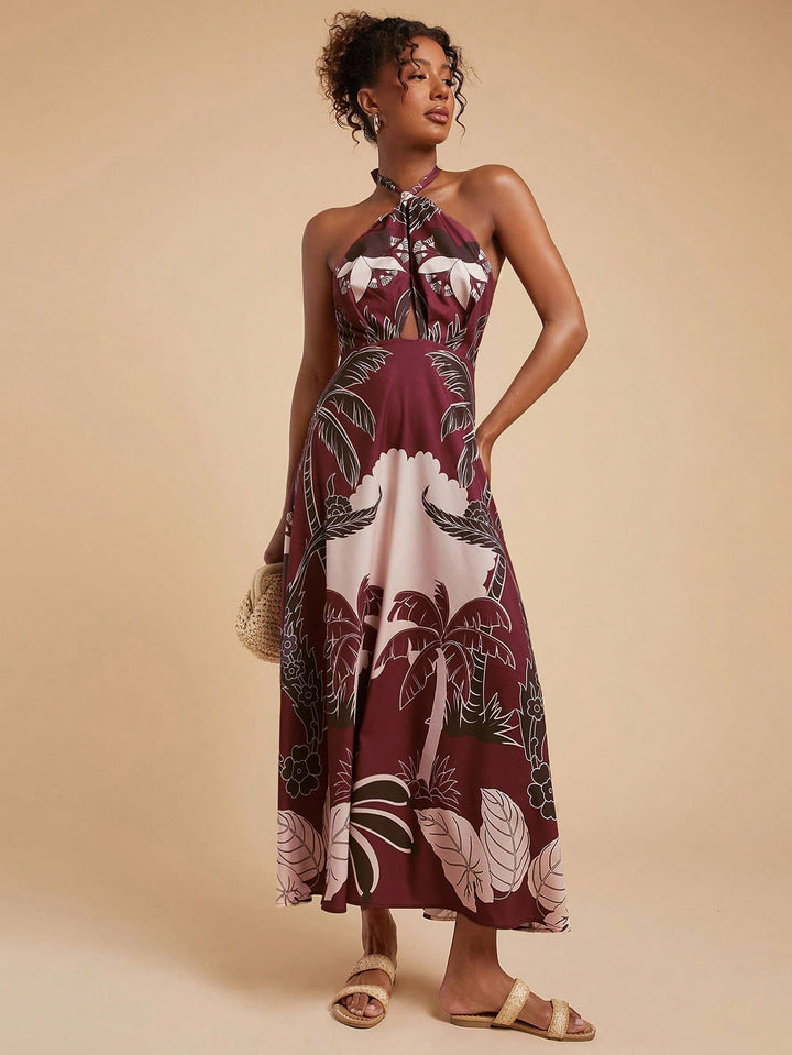 Rochie maxi SHEIN, mix culori