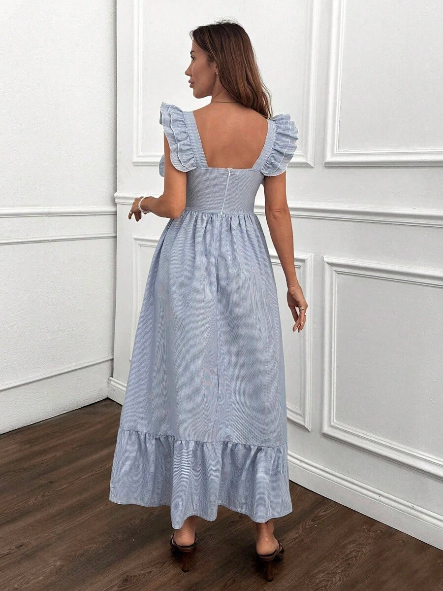 Rochie maxi SHEIN, albastru