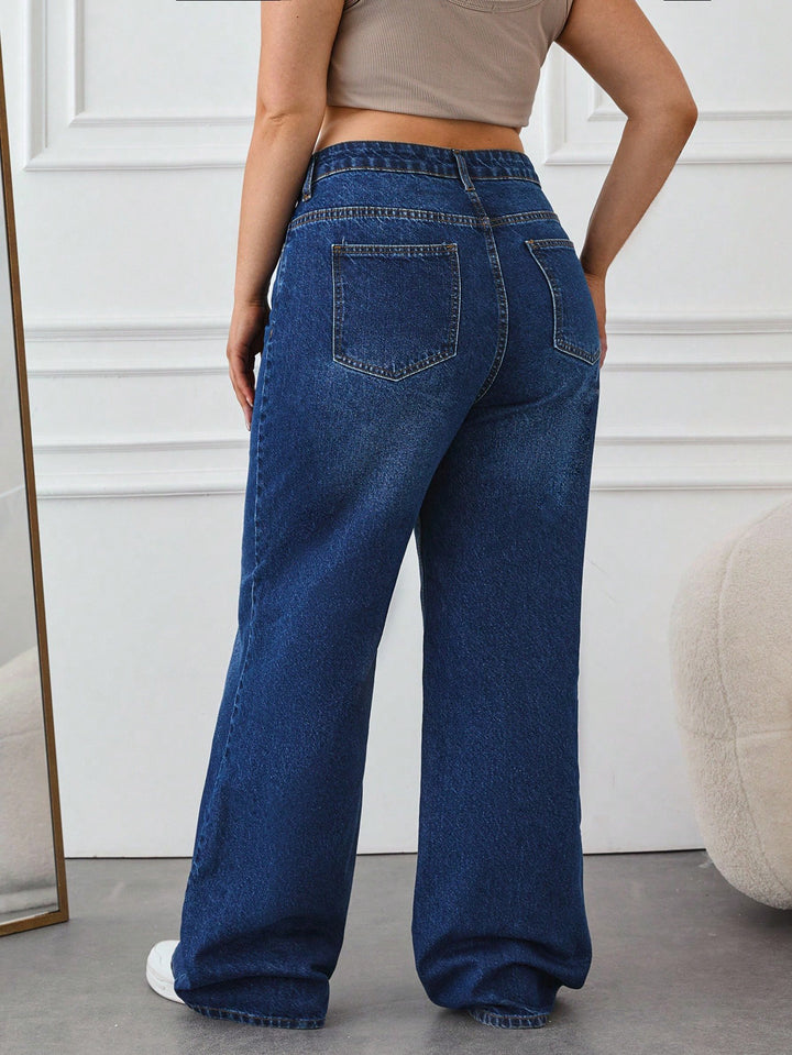 Jeans SHEIN, albastru