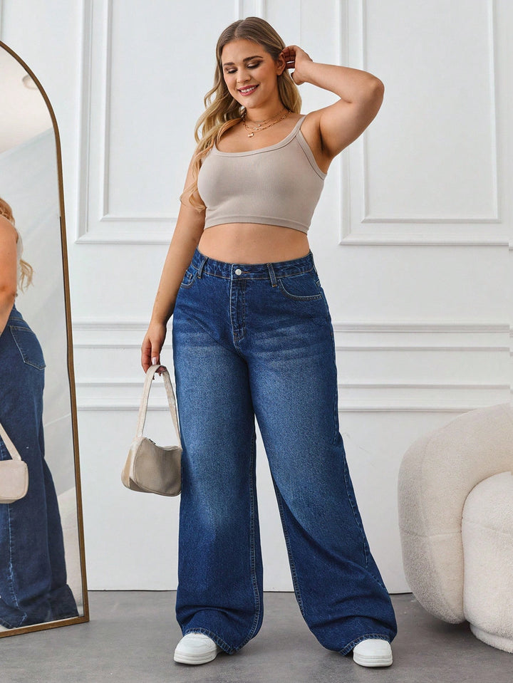 Jeans SHEIN, albastru