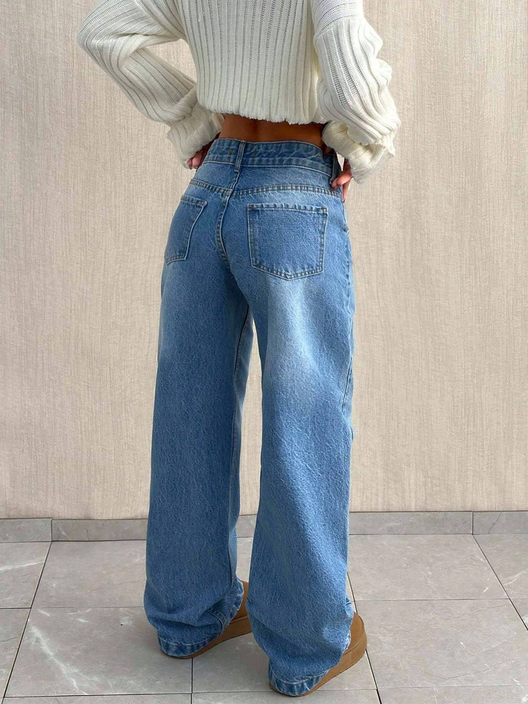 Jeans SHEIN, albastru