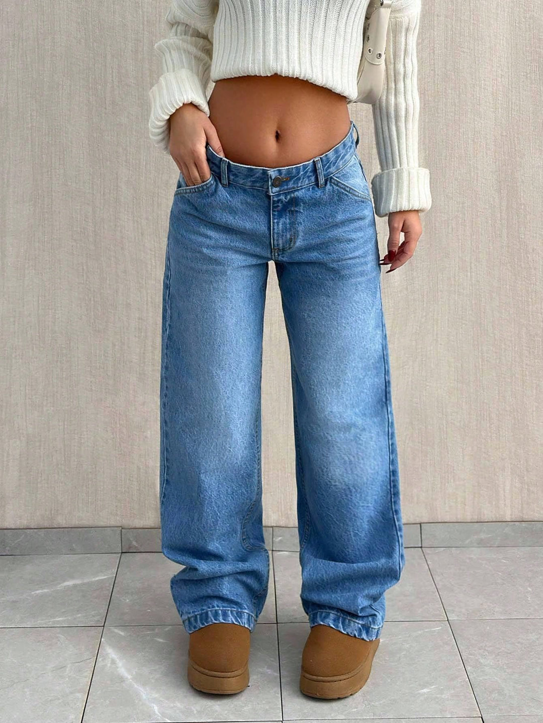 Jeans SHEIN, albastru
