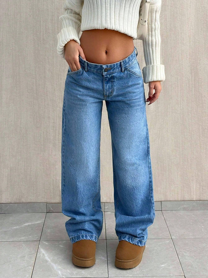 Jeans SHEIN, albastru