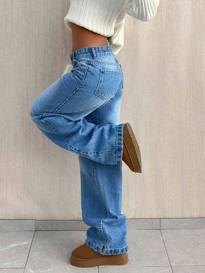 Jeans SHEIN, albastru