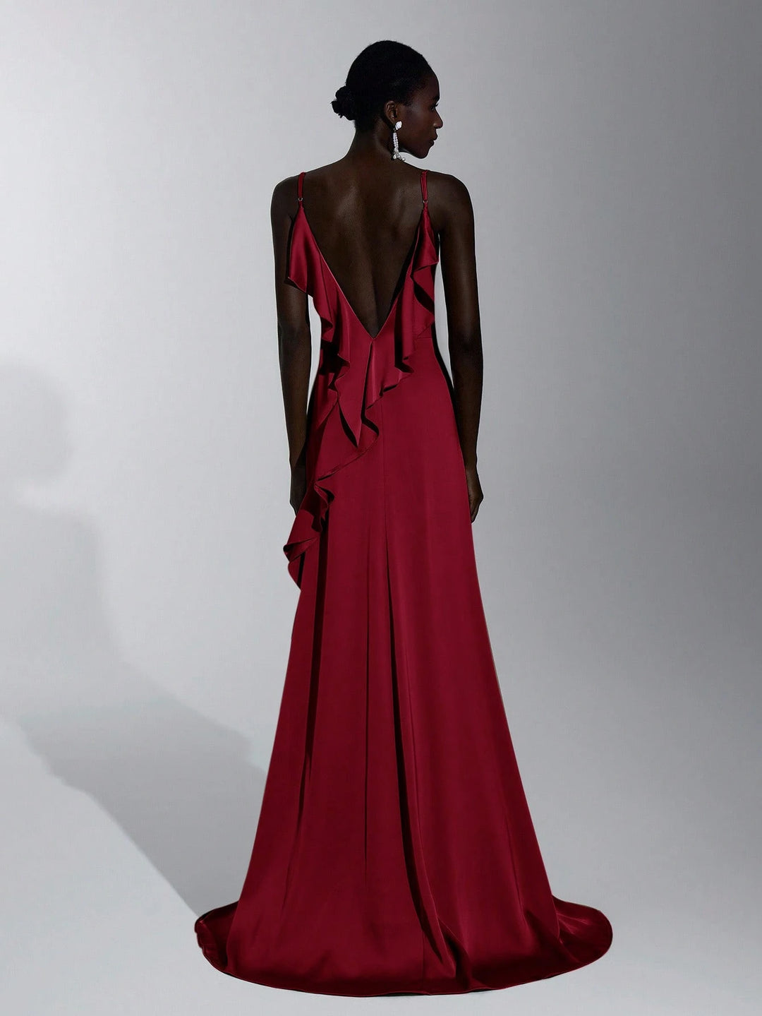 Rochie maxi SHEIN, vișiniu