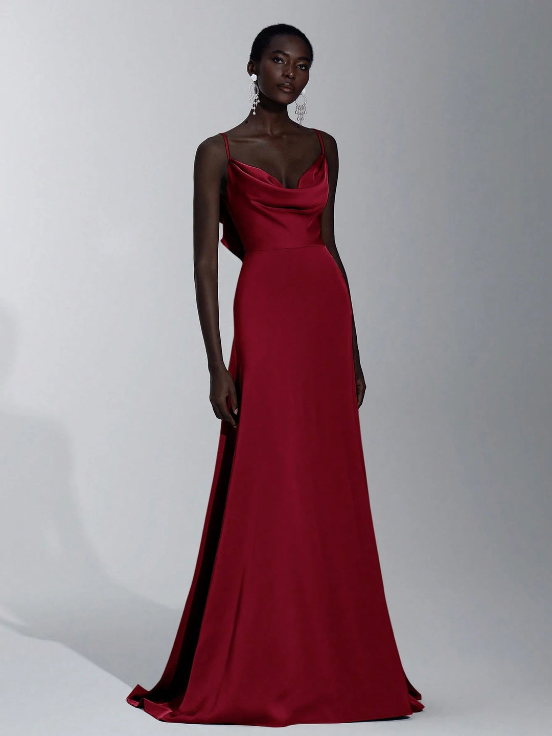 Rochie maxi SHEIN, vișiniu