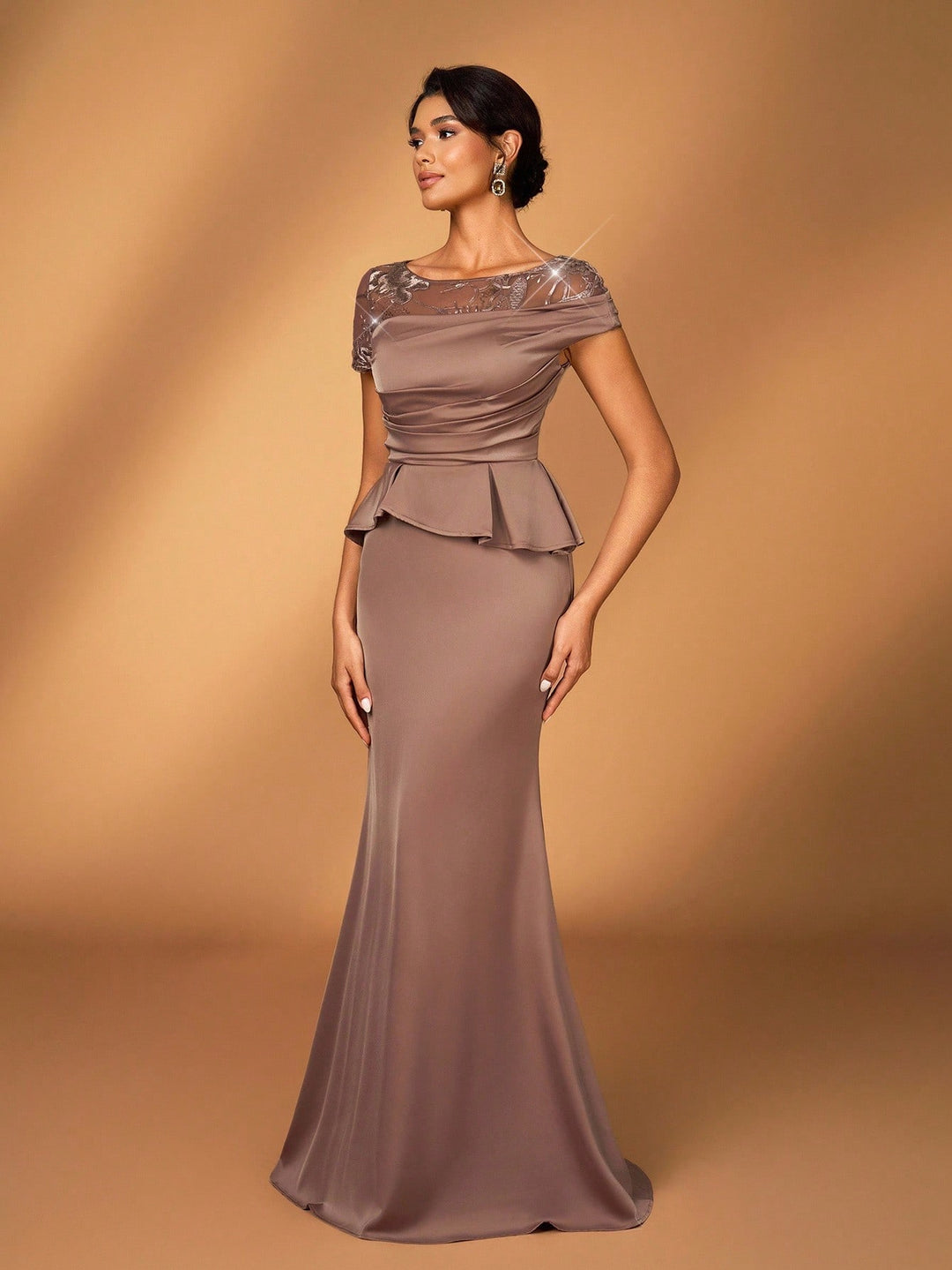 Rochie SHEIN, maro