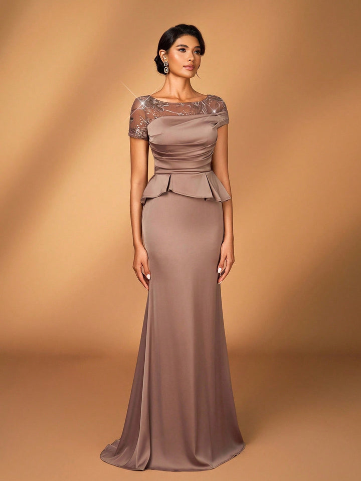 Rochie SHEIN, maro