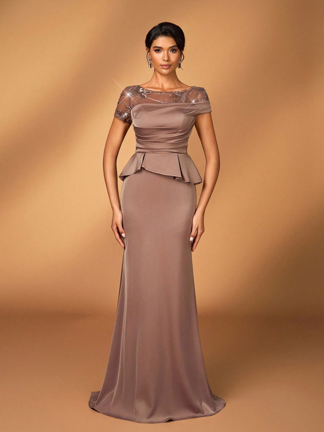 Rochie SHEIN, maro