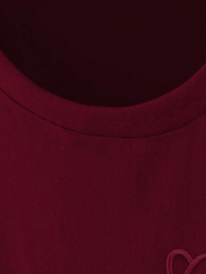 Tricou SHEIN, vișiniu