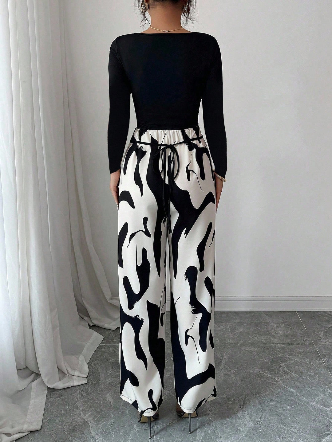 SHEIN hosszú jumpsuit, vegyes színek