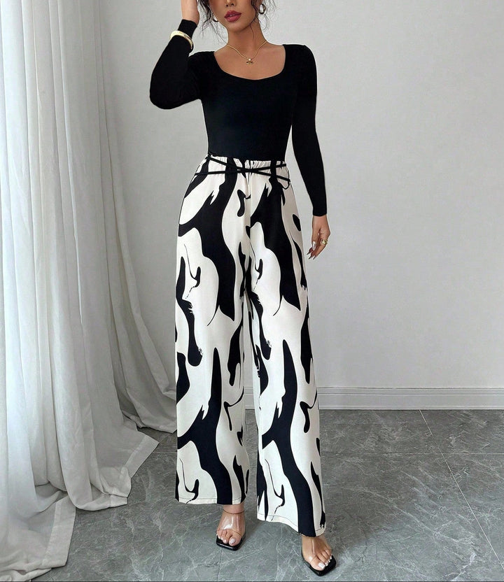 SHEIN hosszú jumpsuit, vegyes színek
