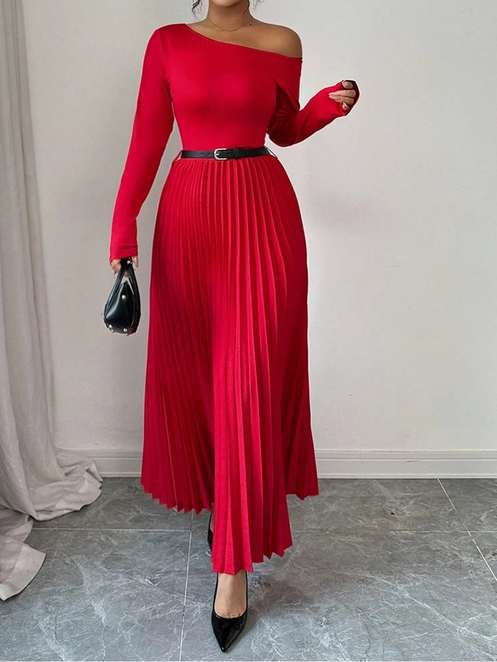 Rochie maxi Shein, roșu