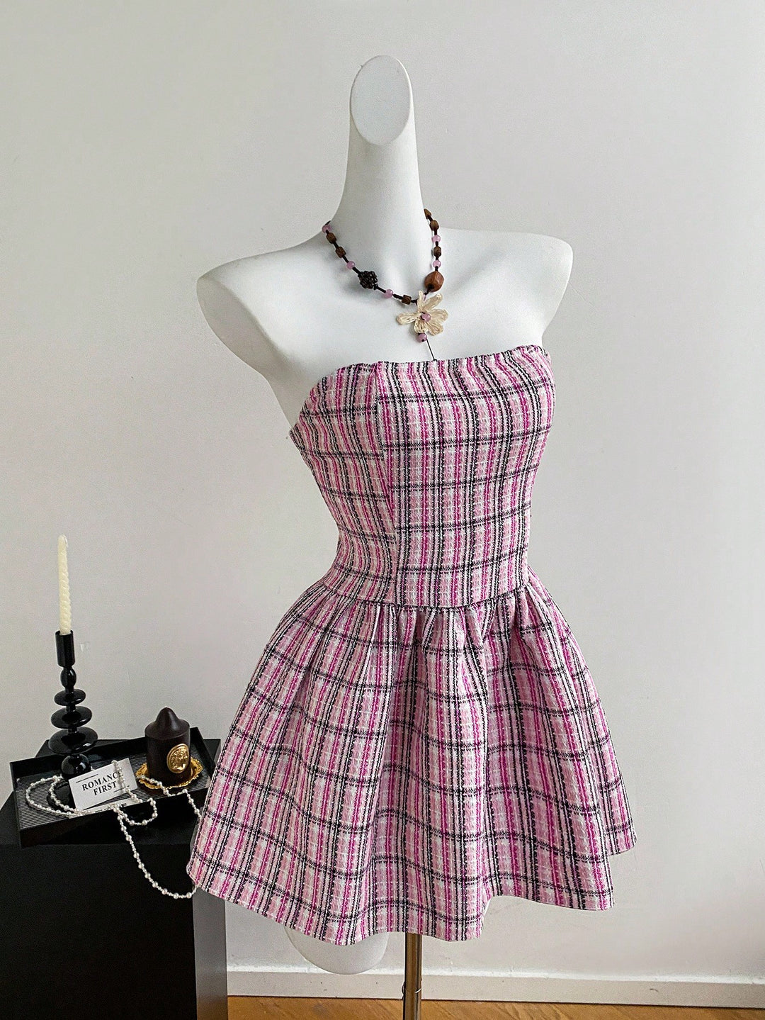 Rochie scurtă SHEIN, roz