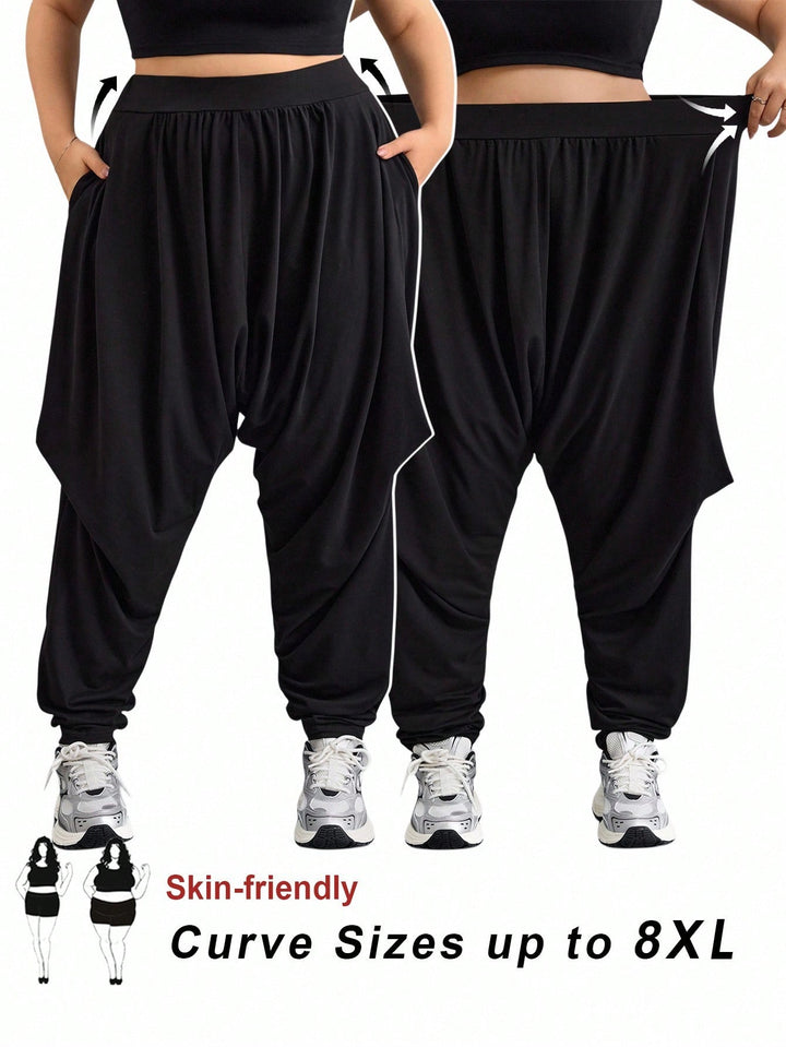 Pantaloni SHEIN, negru