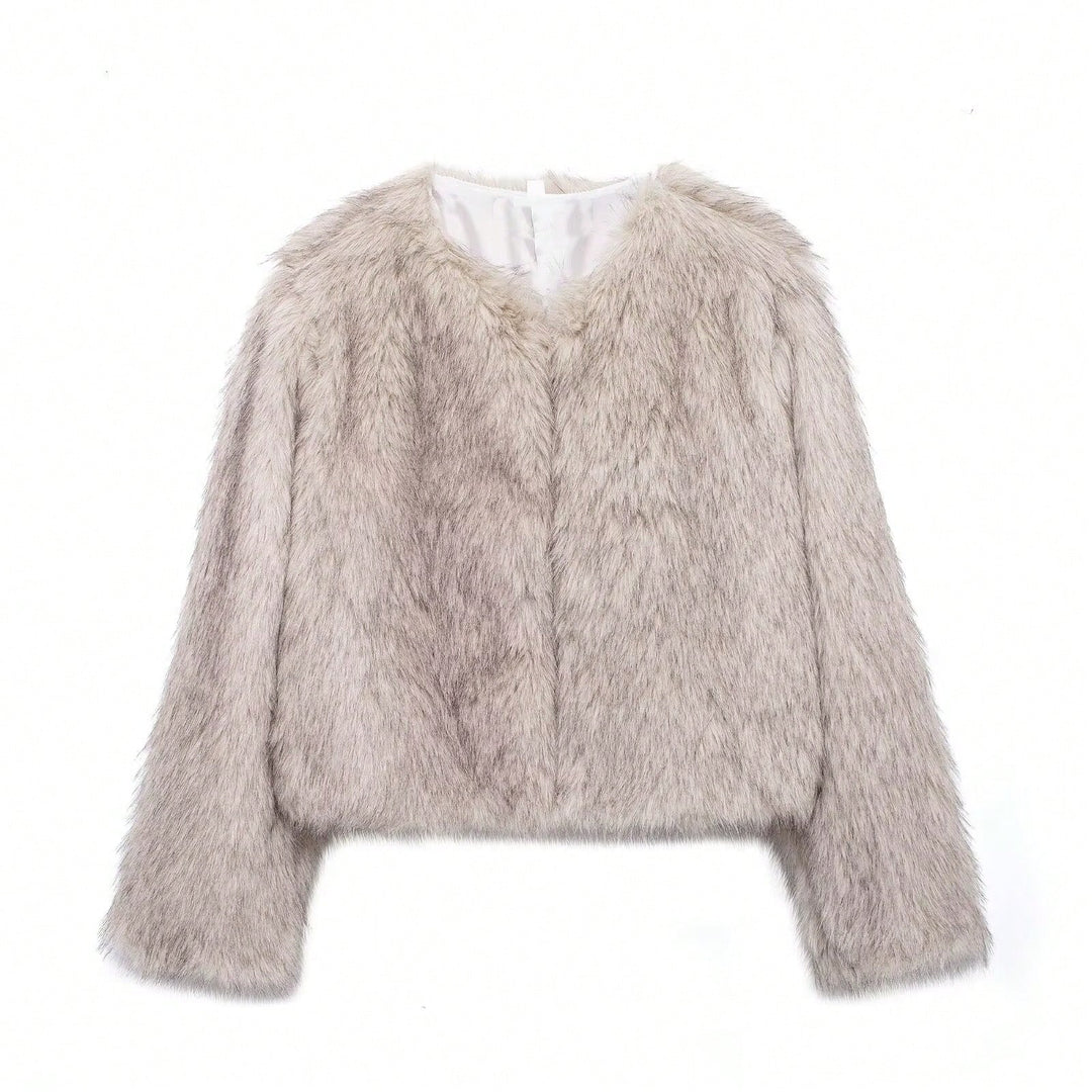 SHEIN Jacket, Brown