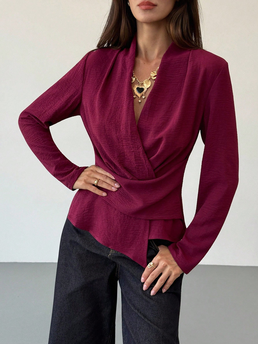SHEIN ing, bordó