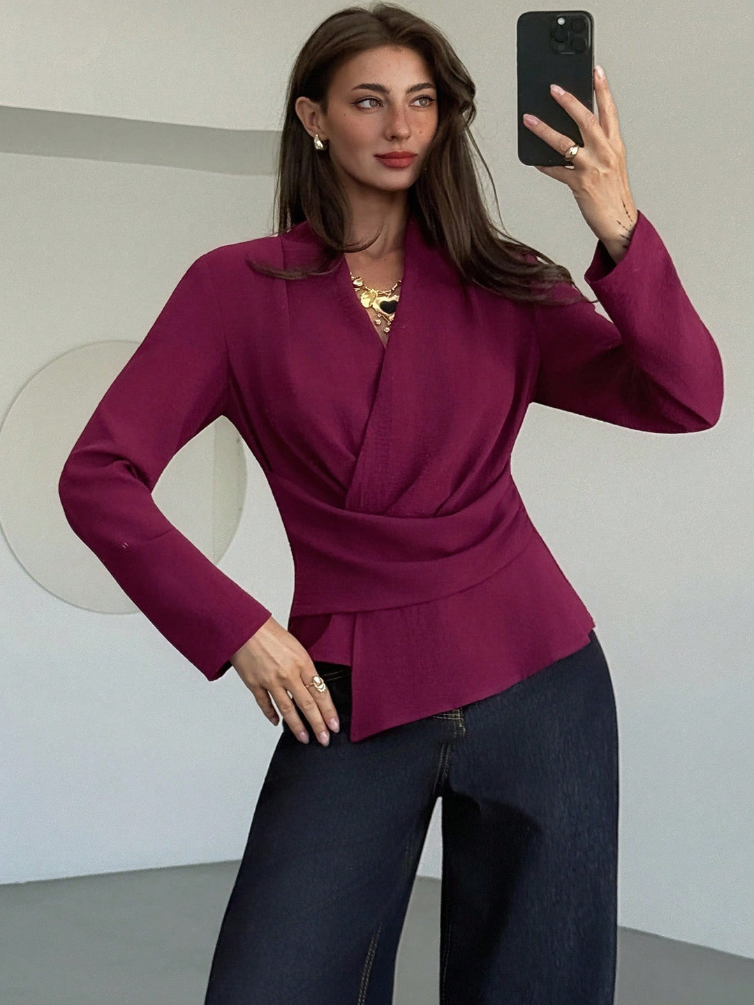 SHEIN ing, bordó