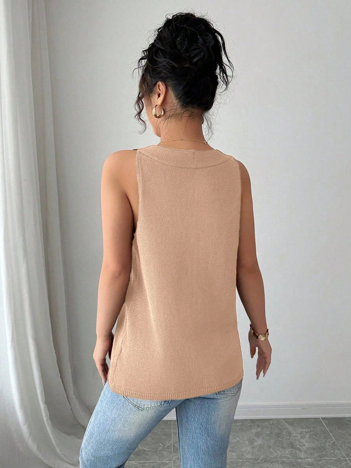 SHEIN mellény, khaki