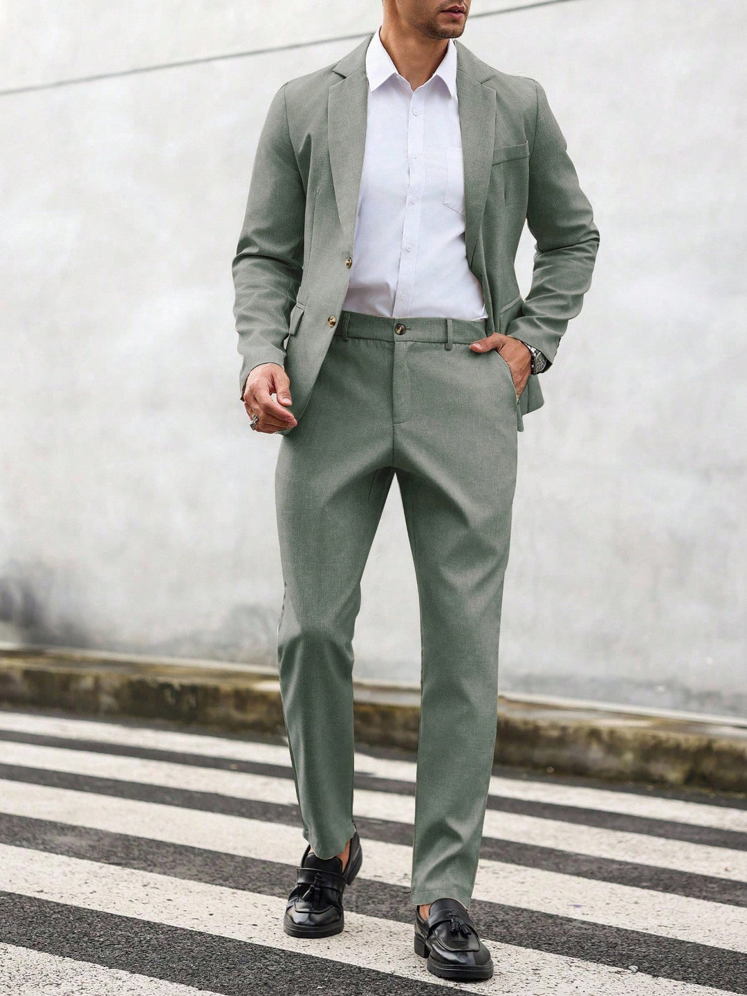 Costum SHEIN, verde