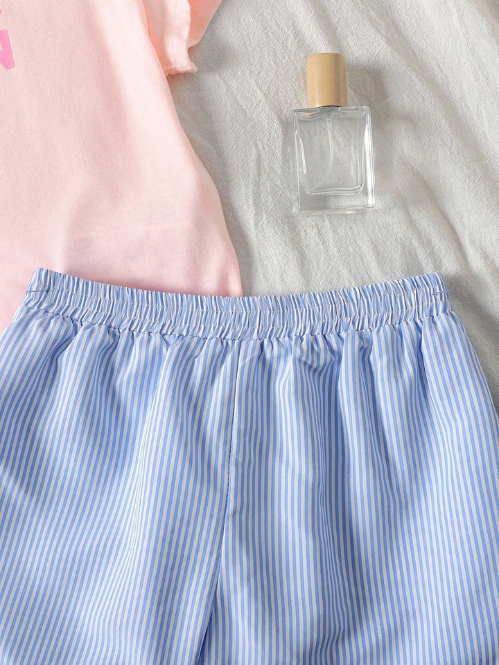 Compleu pijamale SHEIN, mix culori