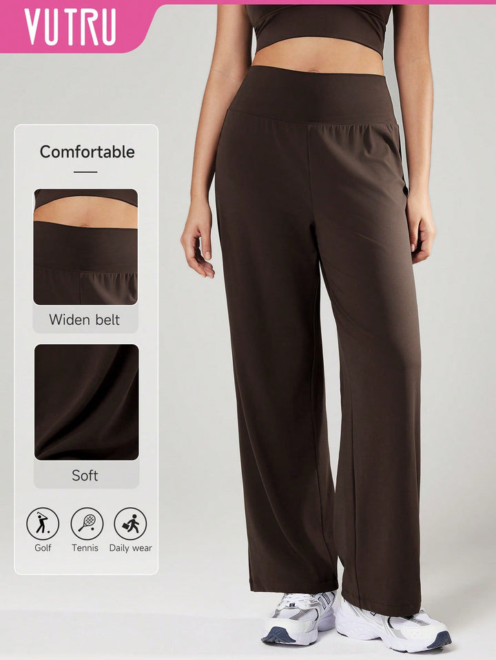 Pantaloni SHEIN, maro