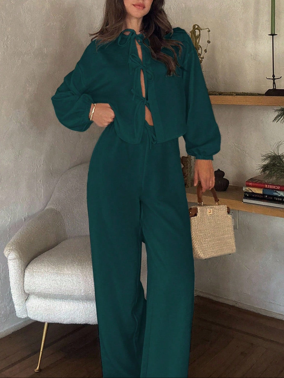 Shein garnitúra, zöld