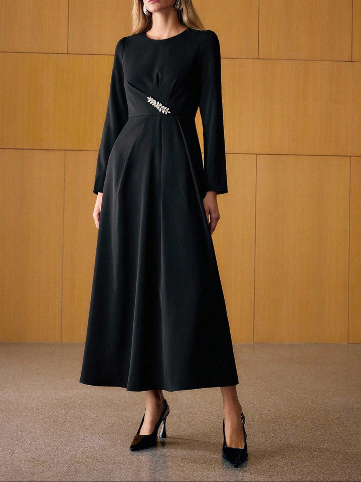 Rochie midi SHEIN, negru