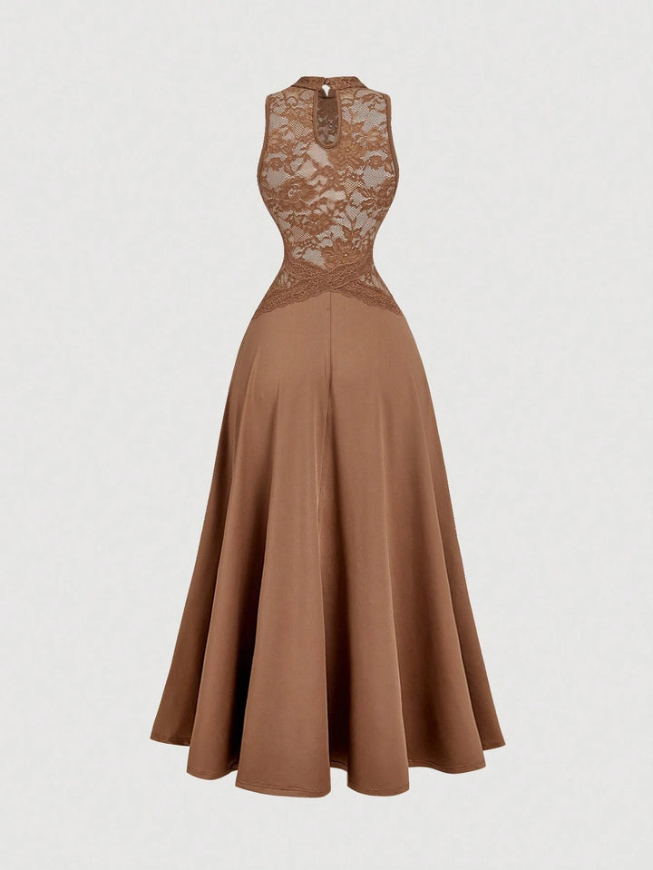 Rochie maxi Shein, maro
