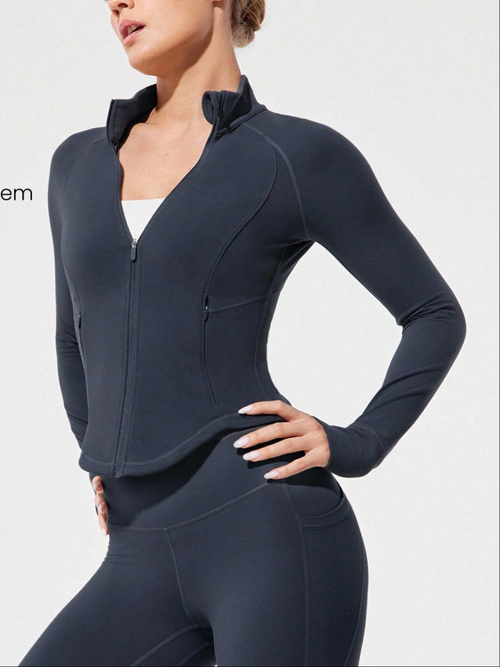 Shein sportos blúz, szürke