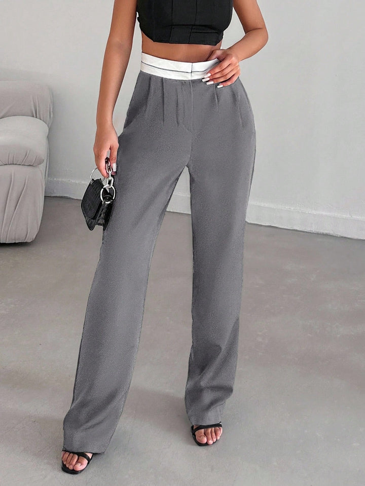 Pantalon SHEIN, gri
