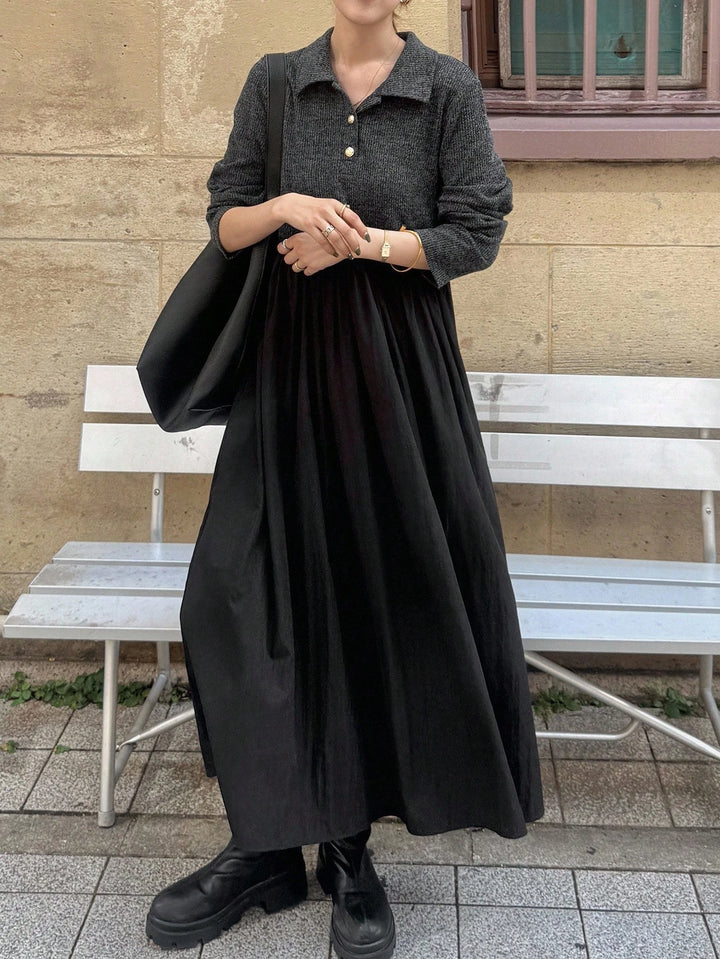 Rochie maxi SHEIN, negru
