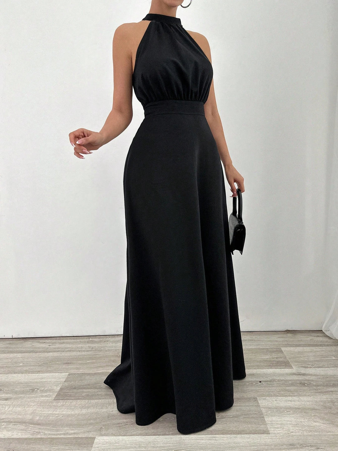 Rochie maxi SHEIN, negru