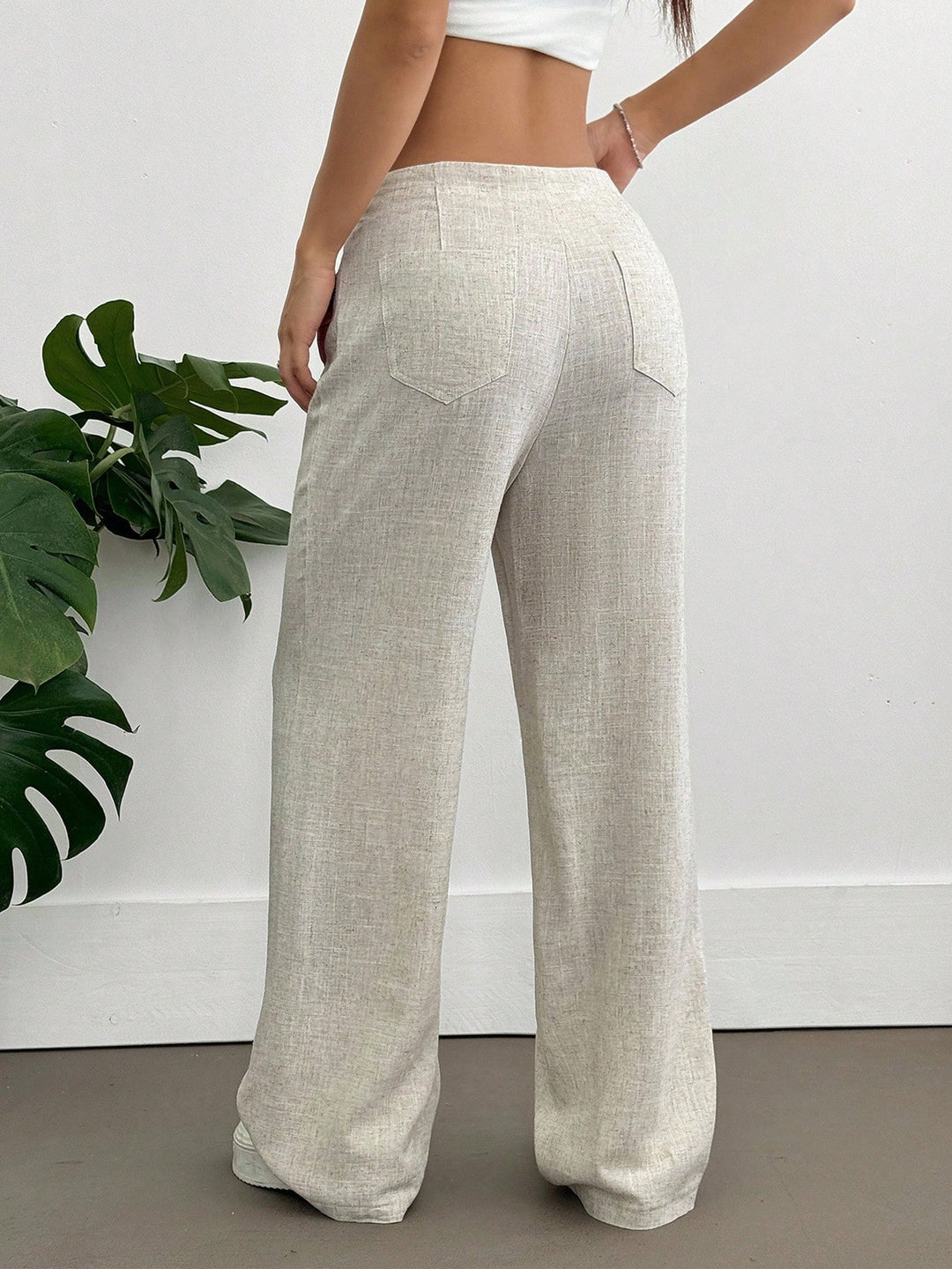 Pantaloni Shein, bej