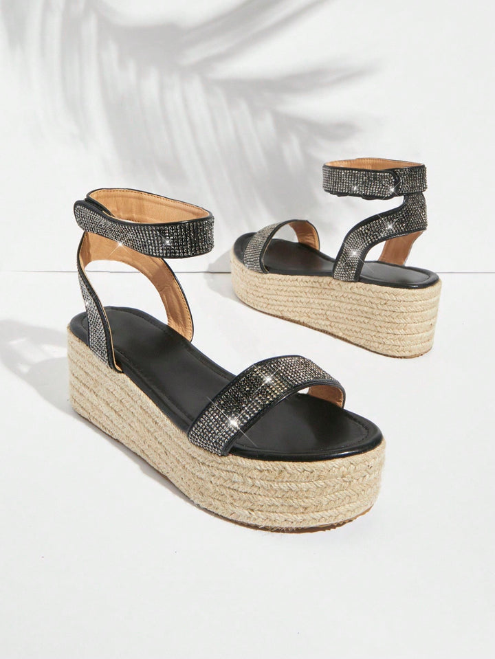 Sandale SHEIN, negru