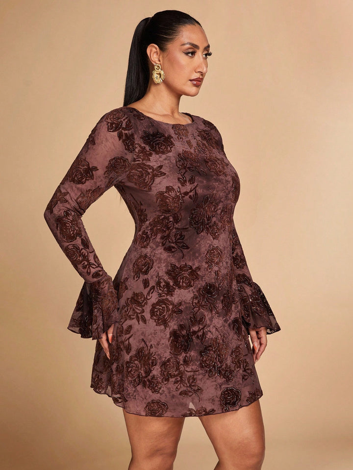 Rochie SHEIN, maro