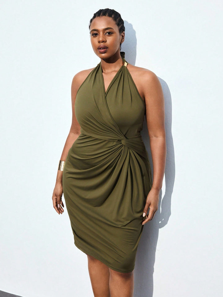SHEIN ruha, khaki