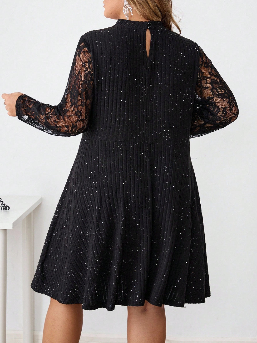 Rochie mini SHEIN, negru