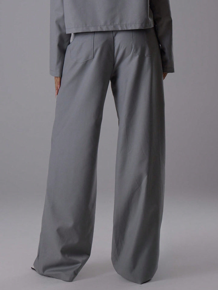 Pantaloni SHEIN, gri