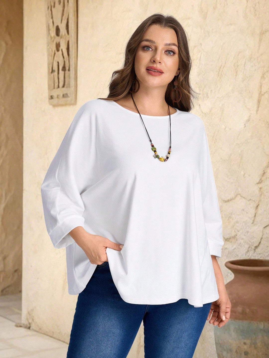 Tricou SHEIN, alb