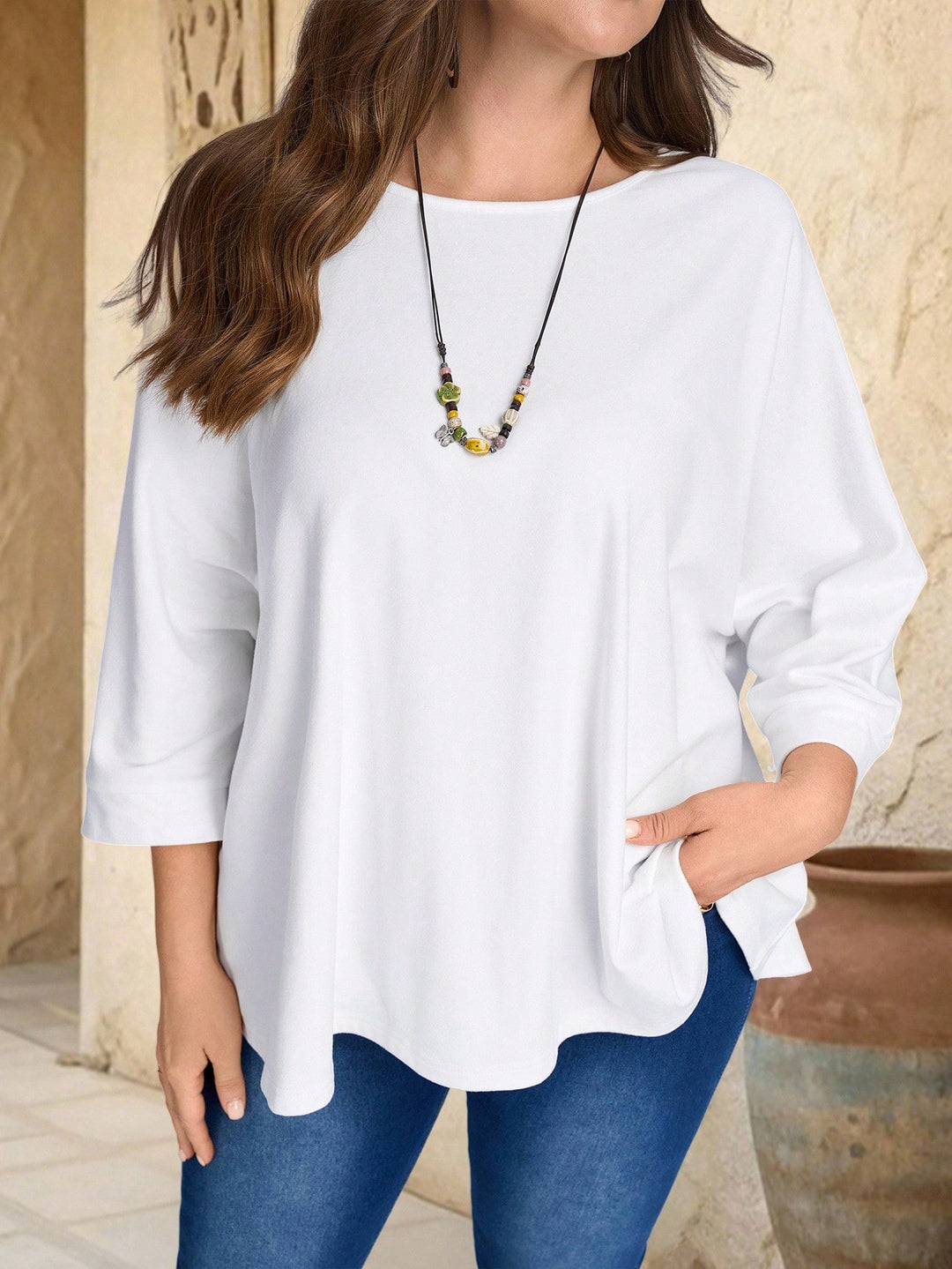 Tricou SHEIN, alb