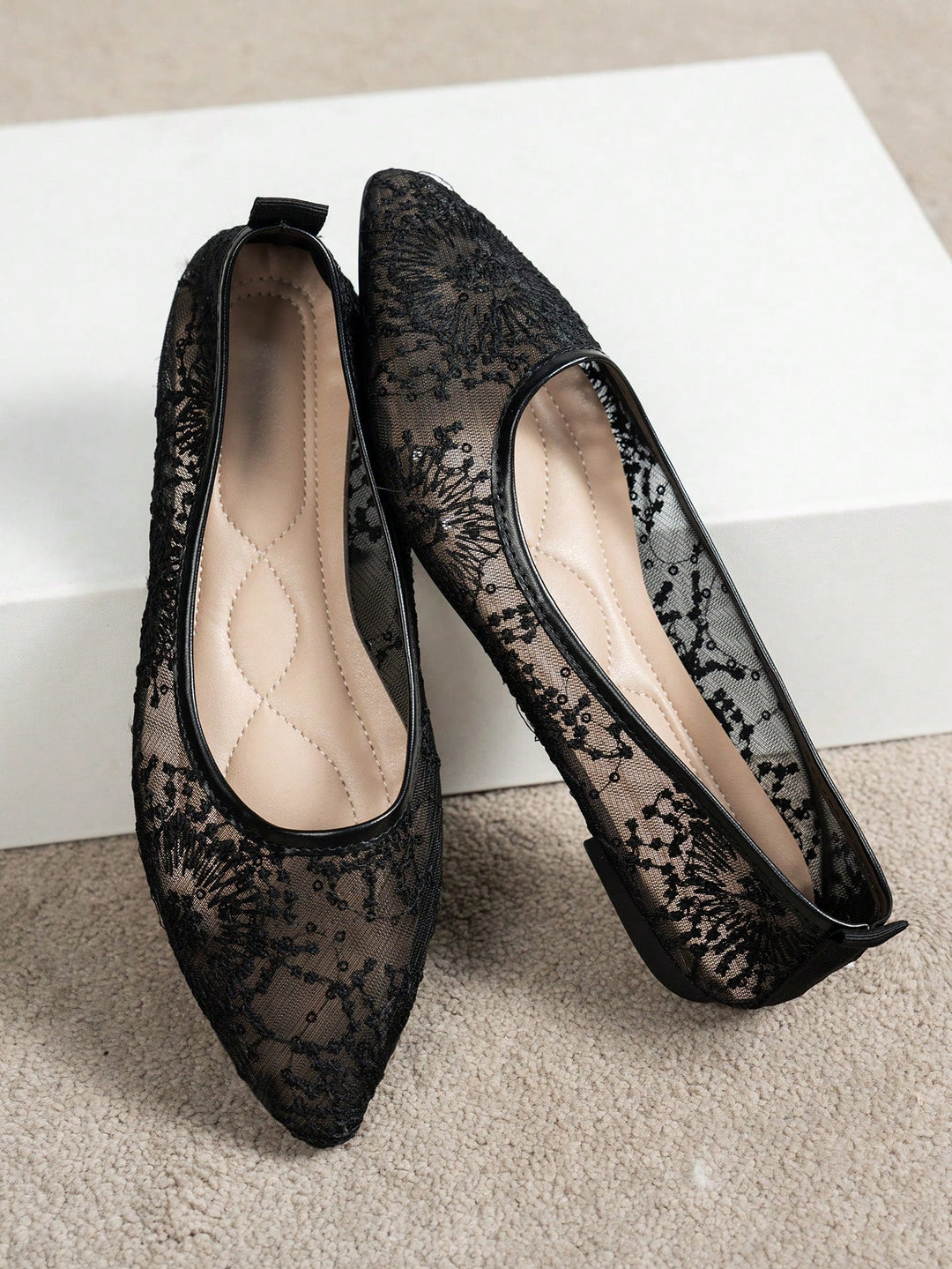 Balerini SHEIN, negru